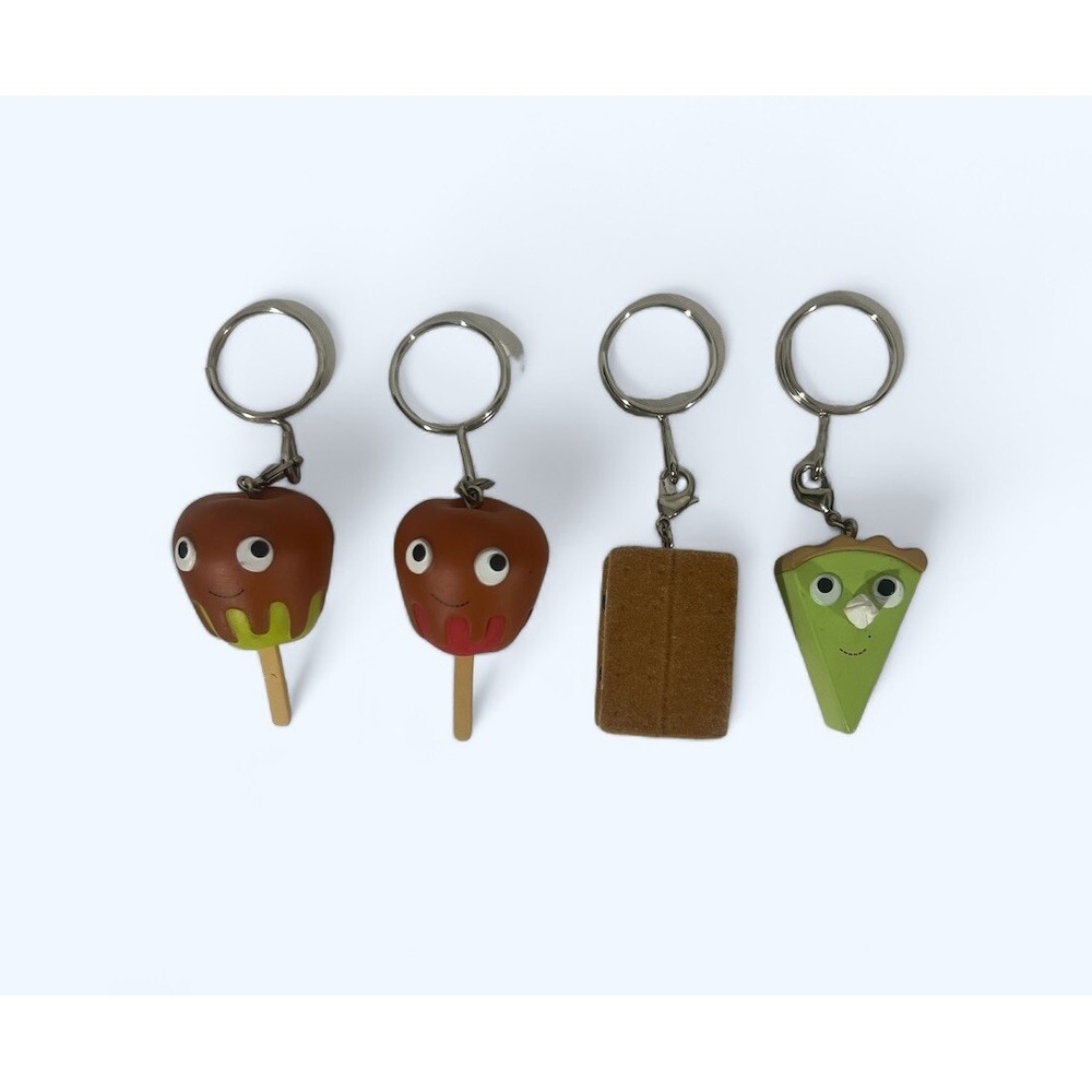 Yummy World Kidrobot Heidi Kenney Dessert Keychain Caramel Apples Ice Cream Sand